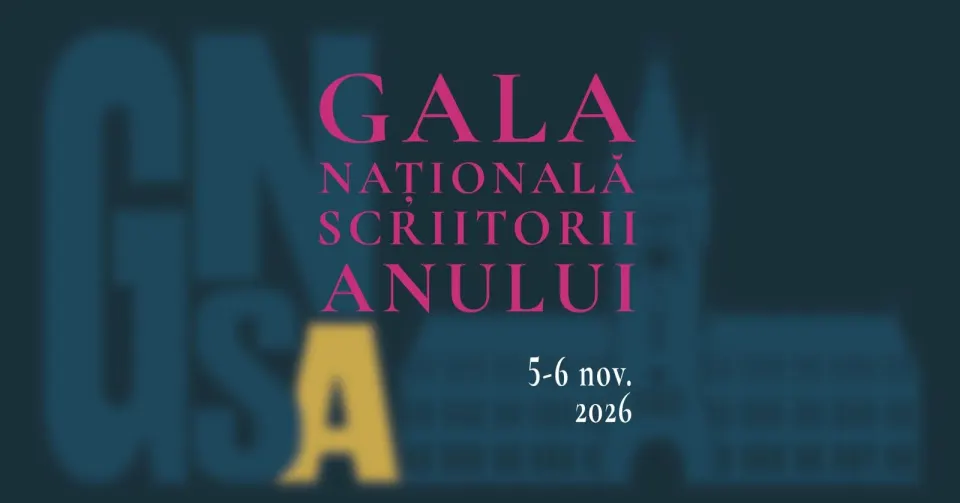 Cine devine Scriitorul Anului 2026? Gala Națională „Scriitorii Anului” are loc pe 6 noiembrie, la Iași