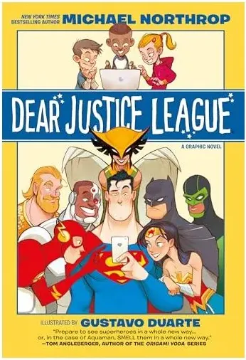 Coperta cărții Dear Justice League