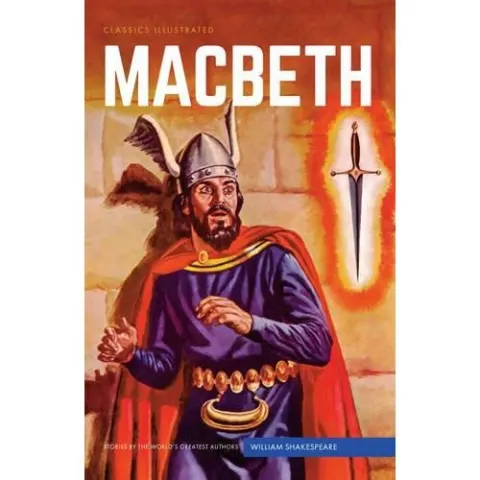 Coperta cărții Machbeth - shakespeare