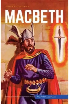 Coperta cărții Machbeth - shakespeare