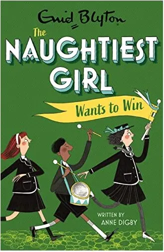 Coperta cărții Naughtiest Girl Wants to Win