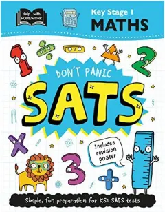 Coperta cărții Key Stage 1 Maths: Don't Panic SATs