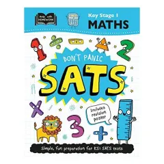 Coperta cărții Key Stage 1 Maths: Don't Panic SATs