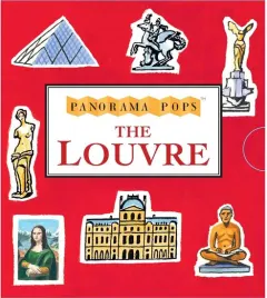 Coperta cărții The Louvre: A Three-Dimensional Expanding Museum Guide