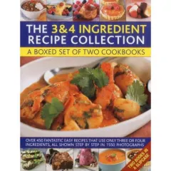 Coperta cărții 3 & 4 Ingredient Recipe Collection