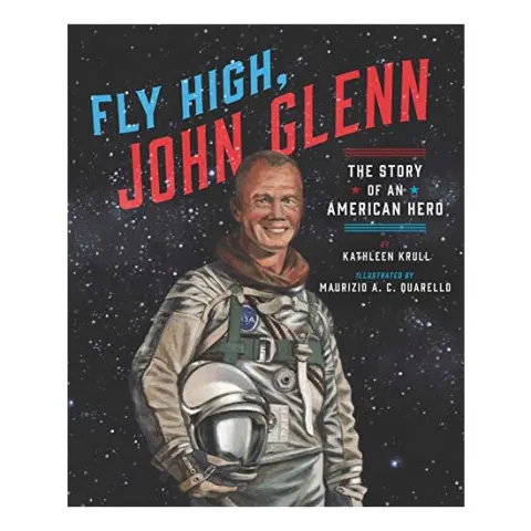 Coperta cărții Fly High, John Glenn