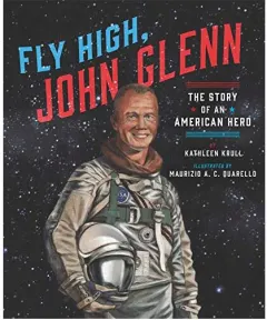 Coperta cărții Fly High, John Glenn