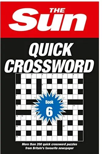 Coperta cărții Sun Quick Crossword Book 6
