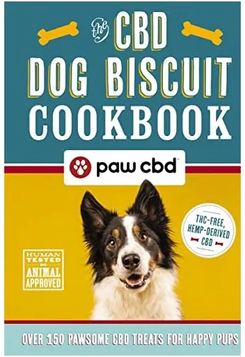 Coperta cărții CBD Dog Biscuit Cookbook