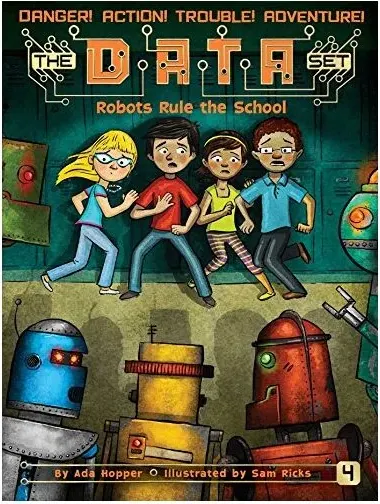 Coperta cărții Robots Rule the School