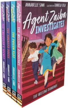 Coperta cărții Agent Zaiba Investigates: 4 Books Collection
