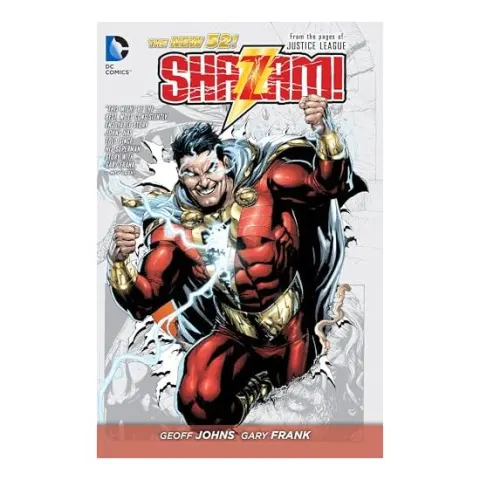 Coperta cărții Shazam!, Geoff Johns