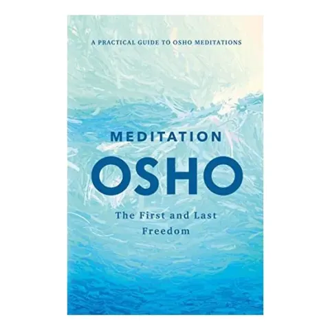 Coperta cărții Meditation, Osho