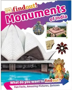 Coperta cărții DKfindout! Monuments of India, DK Publishing