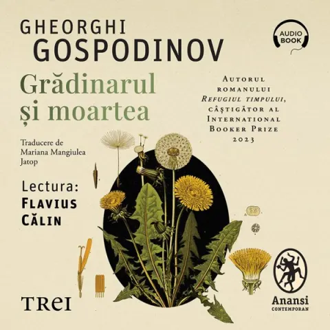 Coperta cărții Grădinarul și moartea (audiobook)