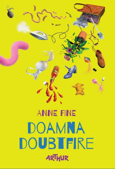 Coperta cărții Doamna Doubtfire