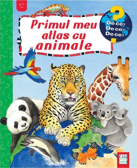 Coperta cărții Primul meu atlas cu animale