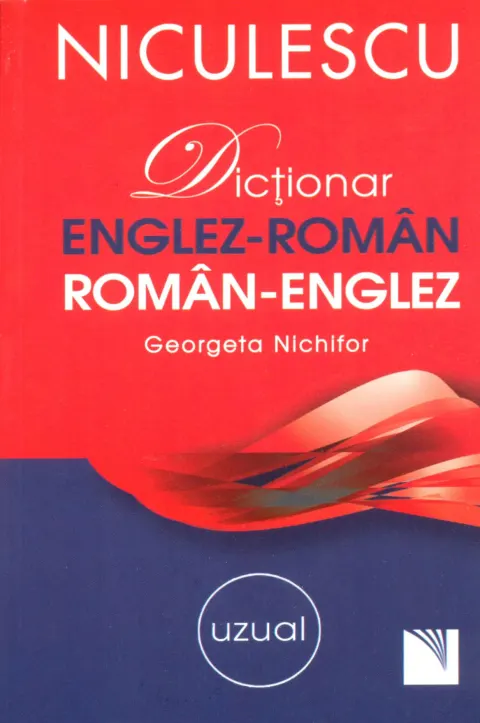 Coperta cărții Dictionar englez-roman/roman-englez: uzual