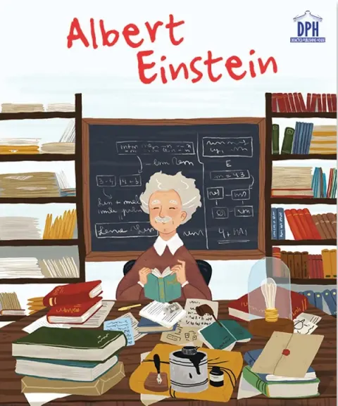 Coperta cărții Albert Einstein