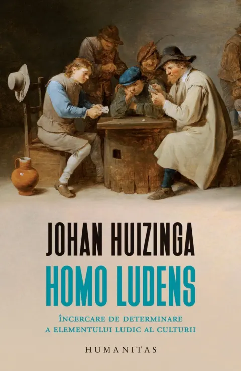 Coperta cărții Homo ludens. Încercare de determinare a elementului ludic al culturii