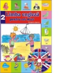 Coperta cărții Limba Engleza pentru cei mici cu CD - nr. 2