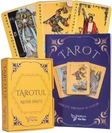 Coperta cărții Tarot. Trecut, prezent si viitor - Set premium (cutie cu magnet)
