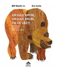 Coperta cărții Ursule brun, ursule brun, tu ce vezi? (A4 cu activitati, necartonata)