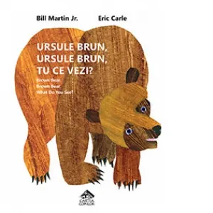 Coperta cărții Ursule brun, ursule brun, tu ce vezi? (A4 cu activitati, necartonata)