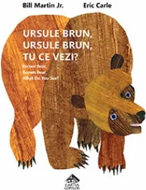 Coperta cărții Ursule brun, ursule brun, tu ce vezi? (A4 cu activitati, necartonata)