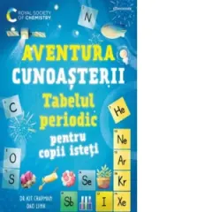 Coperta cărții Tabelul periodic pentru copii isteti. Aventura cunoasterii #1