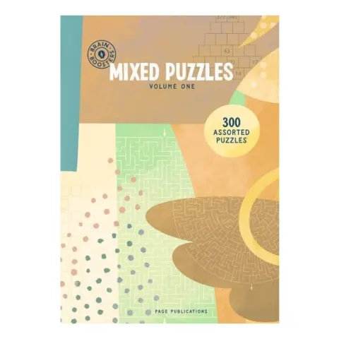 Coperta cărții Brain Boosters Mixed Puzzles Volume 1