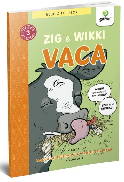 Coperta cărții Zig si Wikki: Vaca (volumul 2)