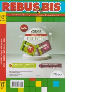 Coperta cărții Rebus bis, Nr. 12/2025