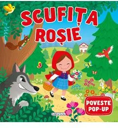 Coperta cărții Scufita Rosie. Poveste Pop-Up