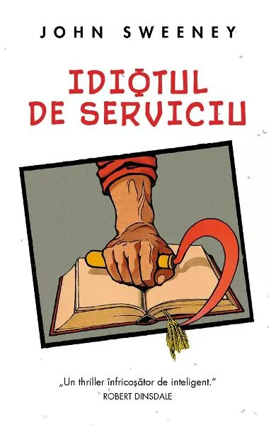 Coperta cărții Idiotul de serviciu