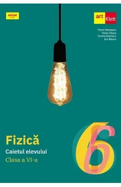 Coperta cărții Fizica - Clasa 6 - Caietul elevului - Florin Macesanu, Victor Stoica, Corina Dobrescu, Ion Bararu