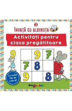 Coperta cărții Invata cu albinuta Vol:3. Activitati pentru clasa pregatitoare