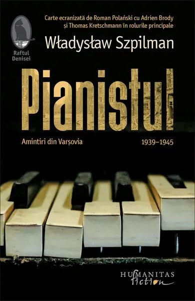Coperta cărții Pianistul. Amintiri din Varșovia, 1939–1945