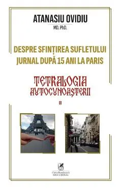 Coperta cărții Teatrologia autocunoasterii Cartea 2: Despre sfintirea sufletului. Jurnal dupa 15 ani la Paris