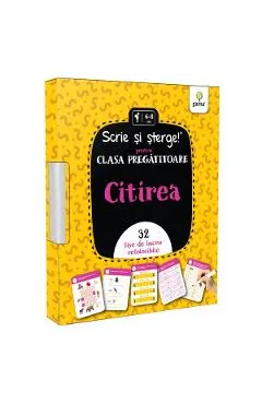 Coperta cărții Scrie si sterge! Citirea