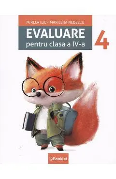 Coperta cărții Evaluare - Clasa 4 - Mirela Ilie, Marilena Nedelcu