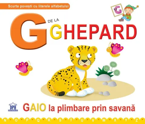 Coperta cărții G de la Ghepard
