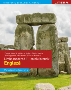 Coperta cărții Limba modernă 1 - studiu intensiv - Limba engleză. Manual. Clasa a VII-a