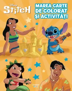 Coperta cărții Disney. Stitch. Marea carte de colorat si activitati