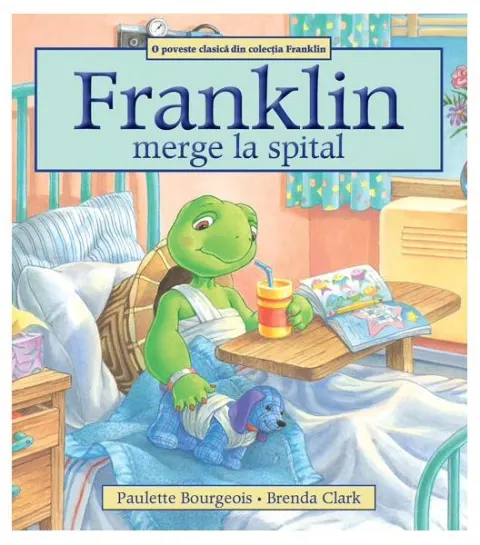 Coperta cărții Franklin merge la spital