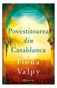 Coperta cărții Povestitoarea din Casablanca