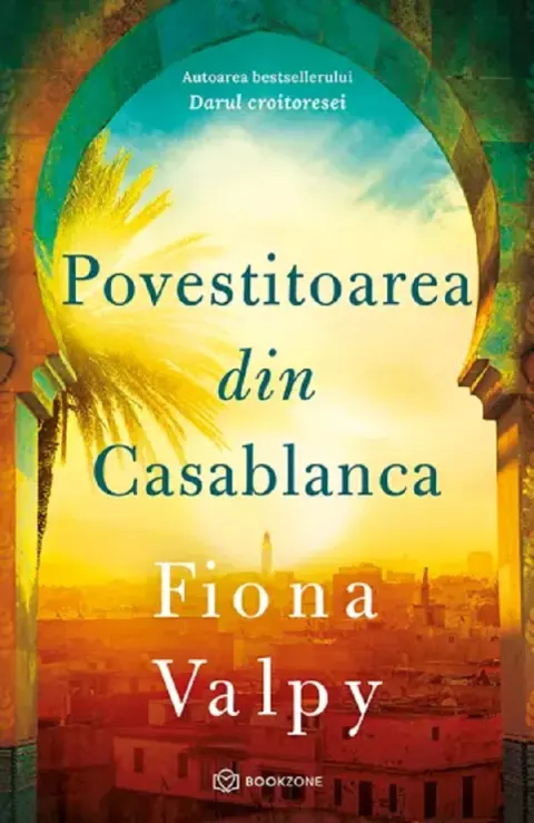 Coperta cărții Povestitoarea din Casablanca