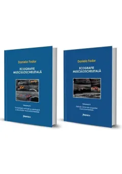 Coperta cărții Pachet Ecografie musculoscheletală - Daniela Fodor - Vol. I + Vol. II