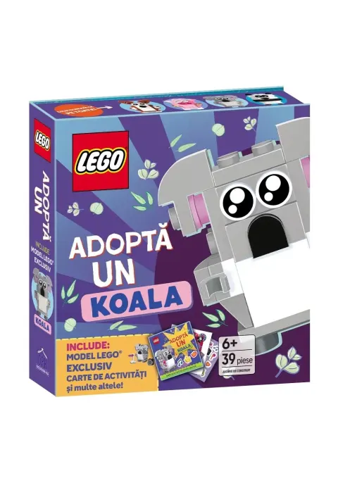 Coperta cărții LEGO - Adopta un koala