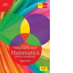Coperta cărții Matematica pentru excelenta. Clasa a VI-a. Clubul Matematicienilor